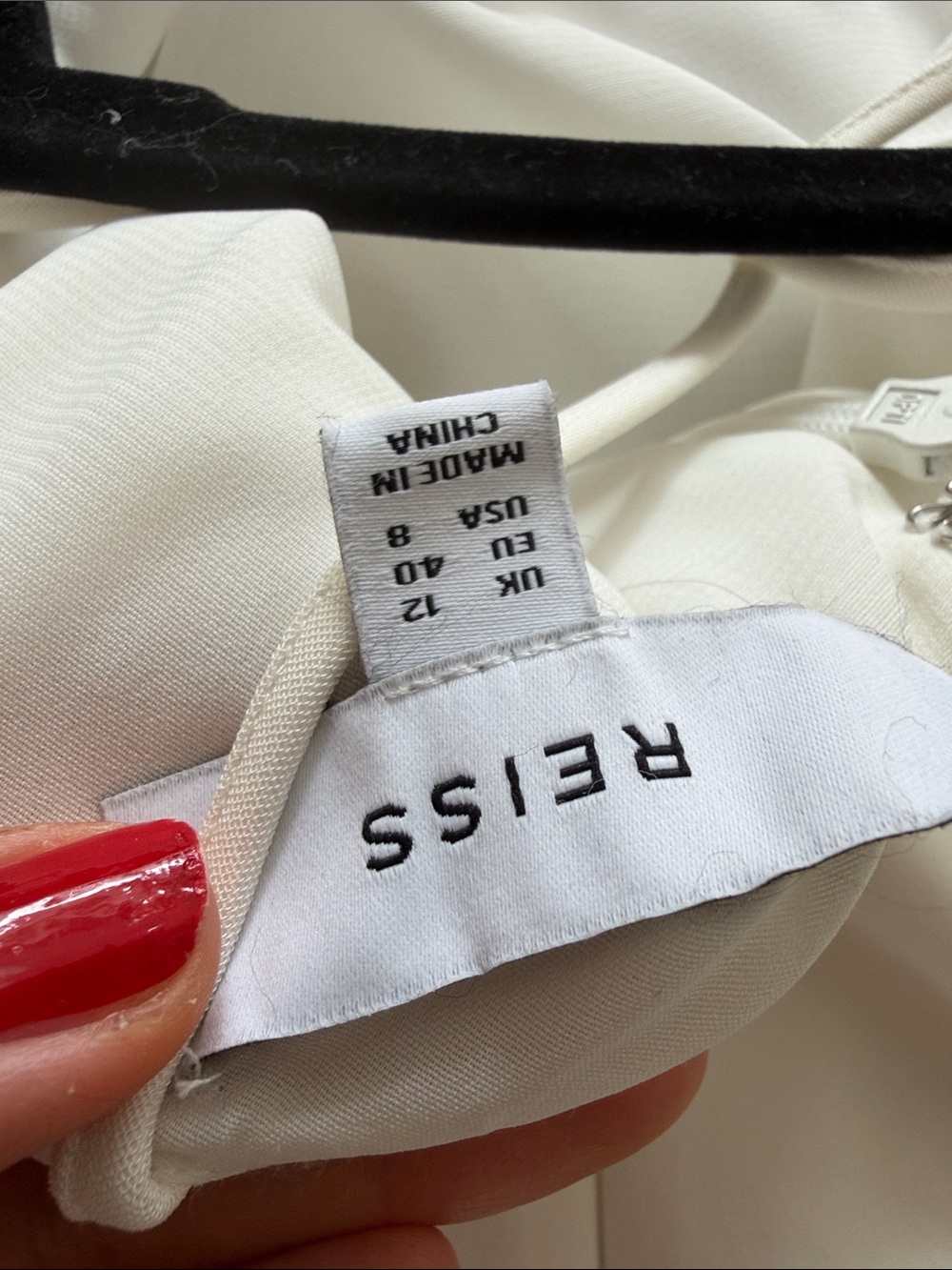Reiss Elegant White Midi Dress - Picture 14 of 15
